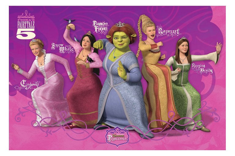 Princesses In Shrek